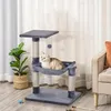 Drapak dla kota PawHut 70 cm, mała wieża dla kota z Podgląd zdjęcia produktu 2