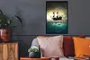 MuchoWow® MuchoWow® Gerahmtes Poster Boot - Hai - Meer Produktbild-Vorschau 2