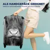 MuchoWow® Koffer Handgepäck Trolley Rollkoffer Kleine Produktbild-Vorschau 4
