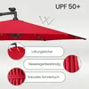 SONGMICS Sonnenschirm Ø 300 cm mit LED-Solar-Beleuchtung Produktbild-Vorschau 3