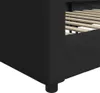 vidaXL Lůžko na denní spaní černé 90x200 cm Látka Náhled obrázku produktu 6