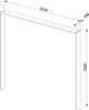 Schlafzimmer Set inkl. Lattenrost 180x200 cm Liegefläche in Produktbild-Vorschau 13