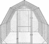 vidaXL Hühnerstall 2,5x4x2,25 m Verzinkter Stahl Produktbild-Vorschau 2