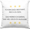 Trendation - Lustige Deko-Kissen mit Füllung 40x40 mit Produktbild-Vorschau 1