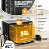 Stillstern Minibackofen mit Umluft 35L (DE Vers) Pizza Ø28, Produktbild-Vorschau 4
