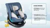BUF BOOF® Saphir Kindersitz i-Size R129 40–150 cm 360° Produktbild-Vorschau 4