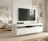 Fernsehschrank TV-Lowboard PLAY HÄNGEND Weiß Matt/Weiß Matt Produktbild-Vorschau 2