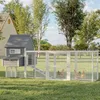 Kurník Wiltec 3100 x 1500 x 1500 mm šedobílý s volným Náhled obrázku produktu 11