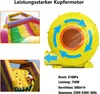 XINZI 750W Elektrické vzduchové čerpadlo Bouncy Castle Náhľad obrázku produktu 3