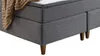 Boxspringbett - 180 x 200 cm - Braun - Grau - Webstoffbezug Produktbild-Vorschau 13