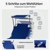 CASARIA® Lettino Ibiza 190x59cm Carico Max 150 Kg Anteprima dell’immagine prodotto 4