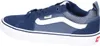 A side view of a blue Vans shoe against a white background. Produktbild-Vorschau