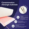 Surmatelas chauffant électrique Comfeur, dimensions 190 x Voir les images du produit 7