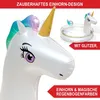 ONBEST Einhorn Planschbecken XXL mit Flick Set | Aufblasbar Produktbild-Vorschau 7