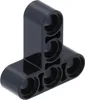 A black LEGO Technic connector piece is shown against a white background. Podgląd zdjęcia produktu
