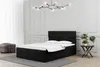 Boxspringbett Schlafzimmerbett JOLIE 140x200cm in Stoff Produktbild-Vorschau 1