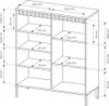 GrainGold Kommode Sorano - Kommode mit Türen - Sideboard, Produktbild-Vorschau 12