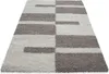 Carpetsale24 Teppich Hochflor Shaggy Kariert Design Teppich Produktbild-Vorschau 2