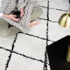 Volero - Teppich Hochflor - Grand Lines Creme Schwarz - Produktbild-Vorschau 3
