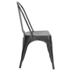 Supfine Set de 8 chaises de salle à manger empilables,métal Voir les images du produit 5