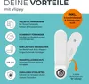 Vlippy Arrêt de porte & fenêtre, set de 2 pièces, blanc Voir les images du produit 6