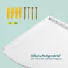 Scaffale angolare Relaxdays, A x L x P: 3 x 35 x 35 cm, Anteprima dell’immagine prodotto 4