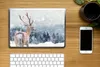 MuchoWow® Laptop Aufkleber Sticker Cover Winter - Hirsche - Produktbild-Vorschau 2