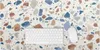 Terrazzo In Pastelltönen – Schreibtischunterlage – Produktbild-Vorschau 1