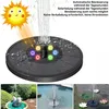 3W Solar Brunnenpumpe mit 900mAh Akku & LED, Schwimmender Produktbild-Vorschau 6