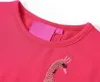 vidaXL Kinder-Langarmshirt Knallrosa 116 Produktbild-Vorschau 2
