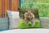 MuchoWow® Outdoor Kissen - Tier - Affe - Baby - 50x50 cm - Produktbild-Vorschau 3