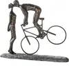 Gilde Skulptur, Paar, "Kiss me", Fahrradmotiv, Kunstharz, Podgląd zdjęcia produktu 1