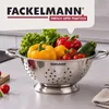 Fackelmann Abseihschüssel, Küchensieb aus Edelstahl, Produktbild-Vorschau 8