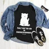 Mr. & Mrs. Panda Größe M T-Shirt Eisbär Faul - Schwarz - Produktbild-Vorschau 2
