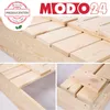 MODO24 Sandkasten Holz, Deckel, Sitzbänke, Schutzplane, Produktbild-Vorschau 8