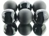 Christbaumkugeln Black schwarz Ø 8 cm aus Glas - 6er Set Produktbild-Vorschau 1