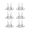 LAV Teegläser aus Glas mit Untersetzern, 12-teilig, 155 ml Produktbild-Vorschau 12