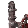 2 x Wandgarderobe Industrial, je 4 Kleiderhaken, Pipeline, Produktbild-Vorschau 8