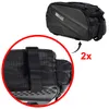 Torba na rower sakwa wodoodporna na bagażnik z paskiem 10l Podgląd zdjęcia produktu 8