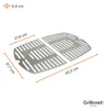 Edelstahl INOX Grillrost für die Weber Q1000 Baureihe | Produktbild-Vorschau 5