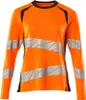 MASCOT 19091-771-1709-M ONE, T-Shirt, Frau, Schwarz, Gelb, Produktbild-Vorschau 5