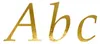 Buchstaben Aufkleber 5 Bögen - 143 Buchstaben 25 Zeichen Produktbild-Vorschau 1
