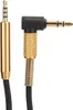 A close-up of two audio cables with gold-plated connectors. Náhled obrázku produktu