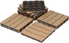 Jayseuw 30x30cm WPC Fliese Terrassenfliesen, 3qm  Produktbild-Vorschau 1