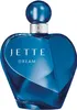 A blue perfume bottle with the brand name 'JETTE' and the product name 'DREAM' printed on it. Podgląd zdjęcia produktu