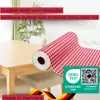 Sensalux Tischdeckenrollen 1,5m x 25m Karomuster, Weiß-Rot Produktbild-Vorschau 2