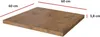 Arbeitsplatte 60 cm 38 mm Küchenzeile Küchenblock Eiche Produktbild-Vorschau 1