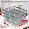 Dokumentenablage Metall Desk Organizer - Stabile Produktbild-Vorschau 2
