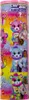 A vertical product packaging for a Barbie doll set featuring Care Bears characters. The packaging is colorful and decorated with illustrations of the dolls and bears. Produktbild-Vorschau