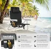 tectake® Aluminium Strandstuhl Coral klappbar, mit Produktbild-Vorschau 2